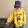Autumn Winter Loose Casual Children Tops Unisex Kids Hooded Sweatshirt, Print Thick Pullover Hoodie