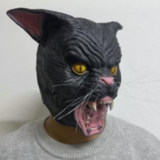Katzen-Tiermaske COS Lustige und skurrile Performance-Requisiten können beschriftet werden