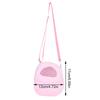 Rat Carrier Hamster Hedgehog Ferret Sleep Traveling Bag Pocket Pink