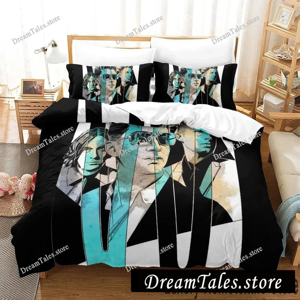 Arctic Monkeys Bedding Set Single Twin Full Queen King Size Bed Set Aldult Kid Bedroom Duvetcover Sets Bed Sheet Set
