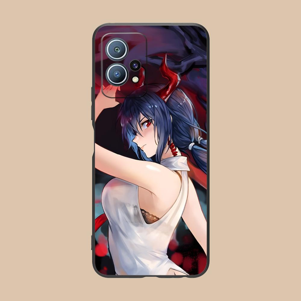 Arknights Chen Matte TPU Mobile Phone Case for Huawei P60 P50 P40 P30 P20 P10 P9 P8 Pro Lite Plus Colorful Printing Cover