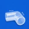 2024 New Transparent Duckbill Mouth Nozzle For Water Pipe Circulation System Fish Tank Aquarium Accessories