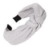 Fashion Knotted Headbands for Women Girls Solid Color Hair Band Simple Cross Knot Hairbands Hair Hoop Hair Accessories for Women