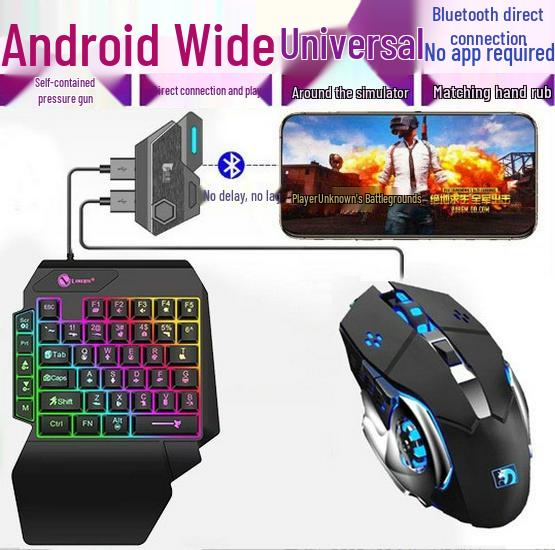 Bluetooth Mobile Game Keyboard & Mouse Set for Android