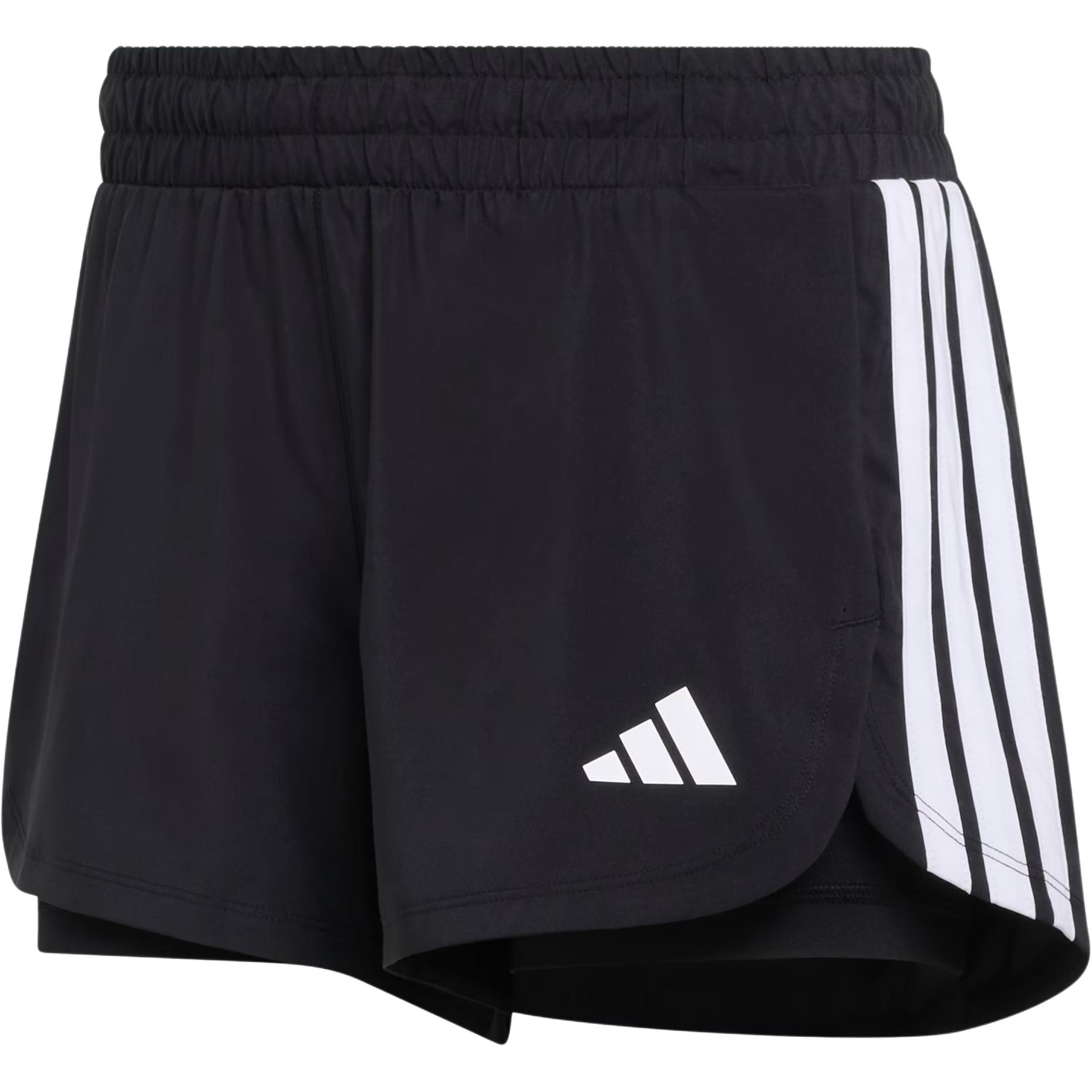 

Adidas Pacer Solid Color Elastic Three-Quarter Sports Shorts Women shorts KD9742 M