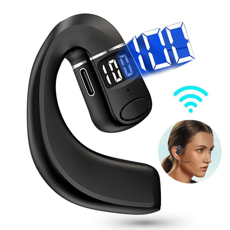 

Частная модель Беспроводная Bluetooth-гарнитура с ушным креплением Спортивная деловая безболезненная стереогарнитура с шумоподавлением