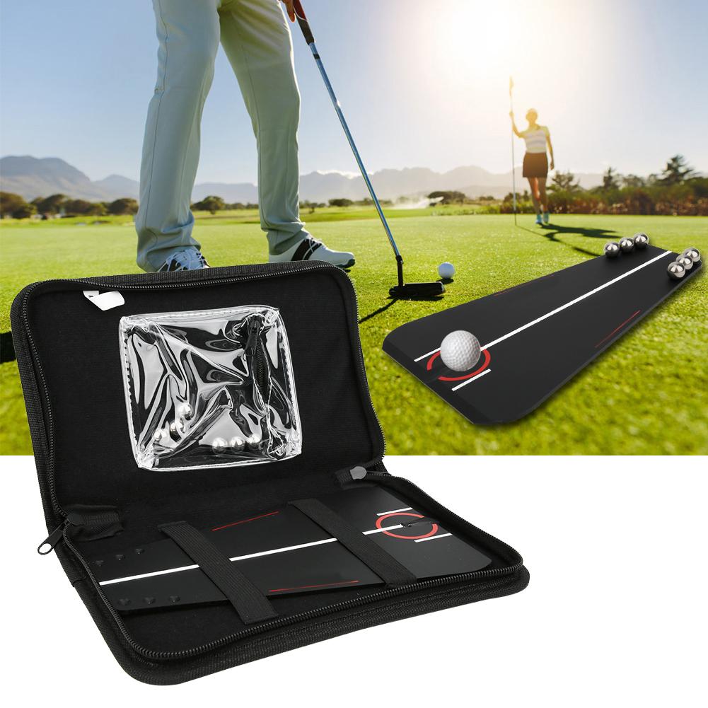 Golf Putting Practicing Device Alignment Training Aid Swing Trainer  Accessories with Line for