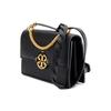 Tory Burch Miller Iconic Double T Logo Chain Shoulder Bag Mini Women Handbags Black 80532-001