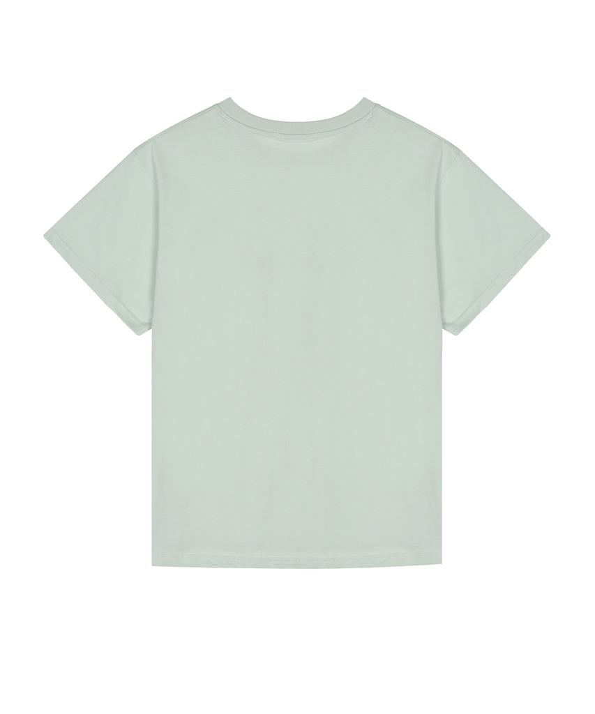 Nigaennikol Nicole Butterfly Sleeve Top_Mint Gray