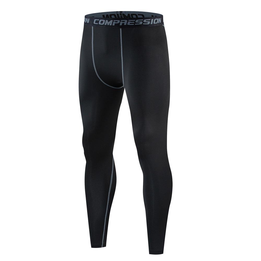Men's Quick-Dry Basketball Training Leggings - High Elasticity and Casual Fit