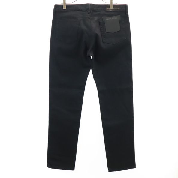 Unused Johnbull Made In Japan Slim Denim Pants 4 Black Stretch Men's Used