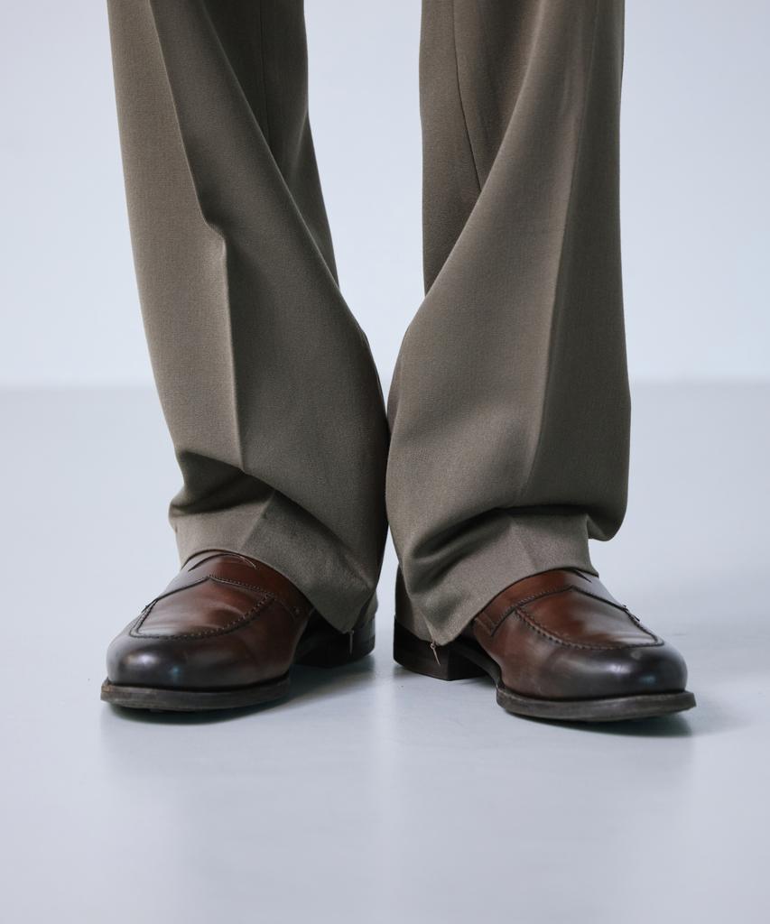 SSY 2-Way Hidden Extend Bootcut Slacks Brown