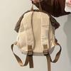 Girls Cartoon Mushroom Backpack Student School Bag Travel Bag Autumn Winter Dolls Bag Plush Backpack