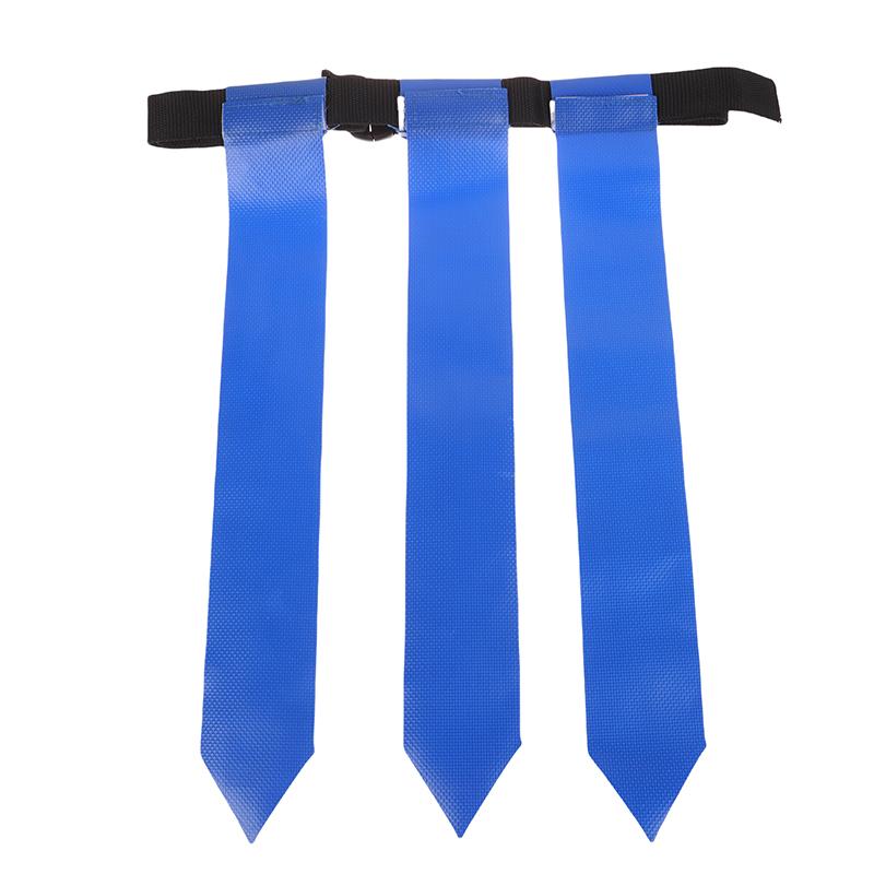 Sports Flag Football Webbing Waist Flag Bright Color Adjustable Competition Training Equipment Pvc American Soccer Buckle Belt