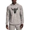 Under Armour Project Rock Johnson Training Hoodie Men Hoodies Gray 1367107-112