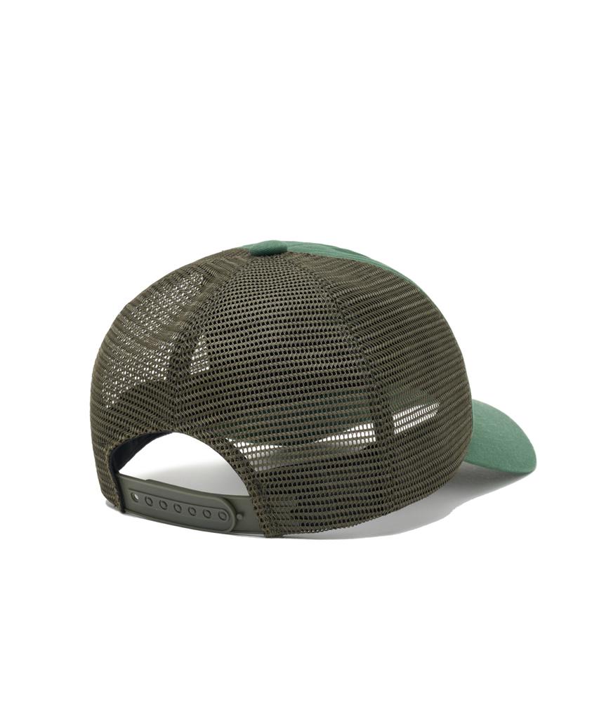 PHYPS MOTORCYCLE Riding Bear Mesh Ball Cap Green