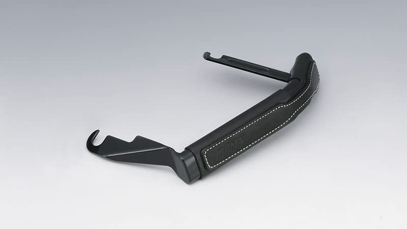 Kijima Knee Grip Bar Black Base Leather Type Black HD-05079
