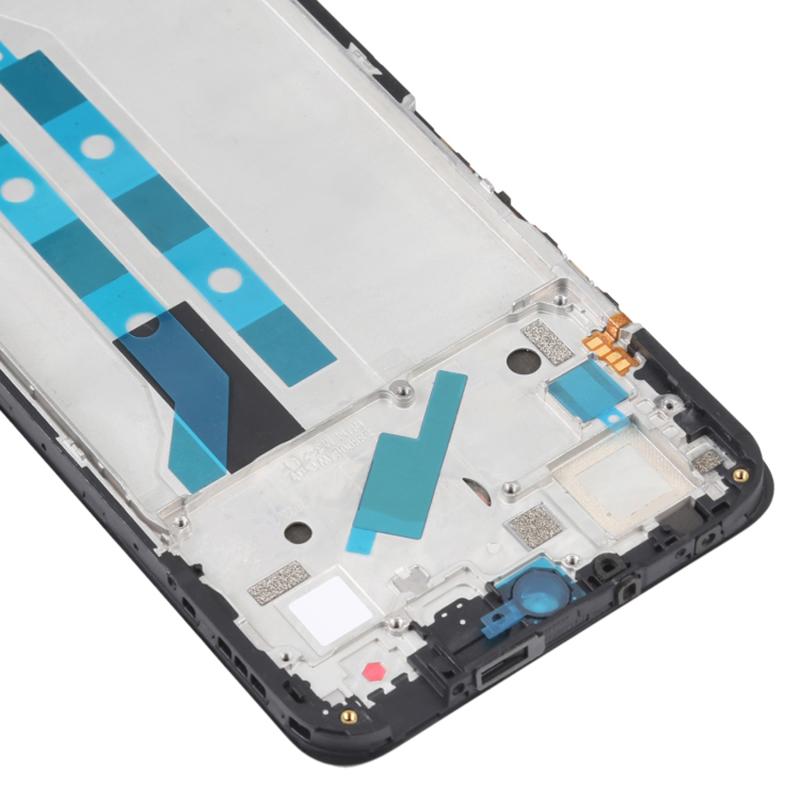 Für Xiaomi Redmi Note 11 Pro 4G (MediaTek)/Note 11 Pro+ 5G (Indien) Klasse B OLED-Bildschirm und Digitizer-Einheit+Rahmen-Teil (ohne Logo)