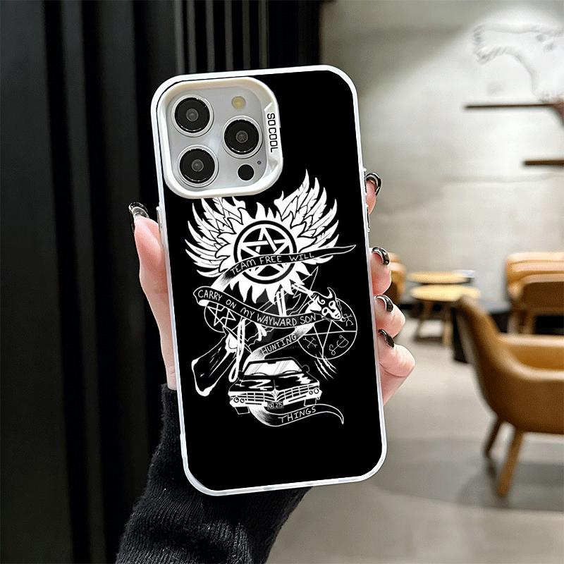 

Supernatural SPN Babaite Shockproof Phone Case for iPhone 17 Air 16 16E 15 Pro Max 14 Plus 13 Mini 12 Back Cover Anti Fall Funda iPhone 13 Pro