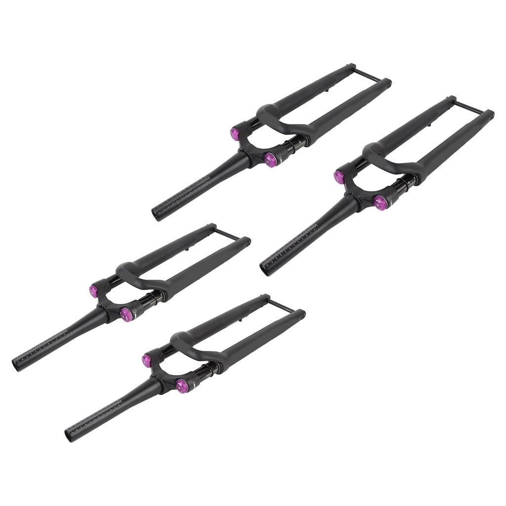 Bike Front Suspension Fork Aluminum Alloy 12x100MM Through Axle Manual Lockout Shock Absorber Air Su