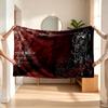 Dark Gothic (28) Flannel Blanket a Soft Accent for the Bedroom and Living Room and a Cozy Home Gift