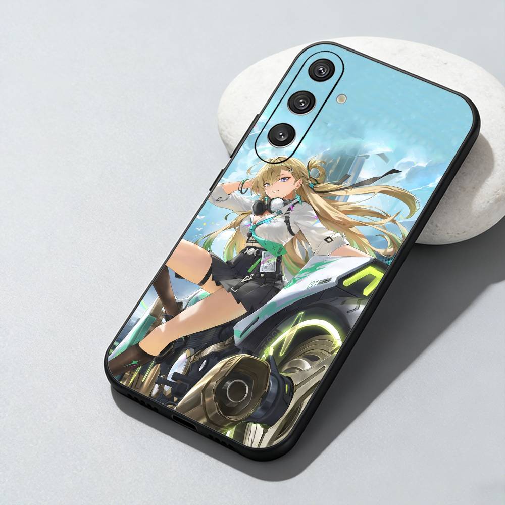 

L-Lynae Game WuWa Phone Case For Samsung Galaxy A73,A72,A71,A70,A52,A51 Others Soft Black Cover Samsung a21