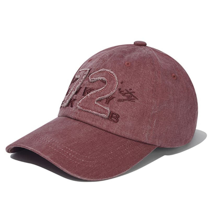 KIRSH 72 Applique Ball Cap [Dark Purple]