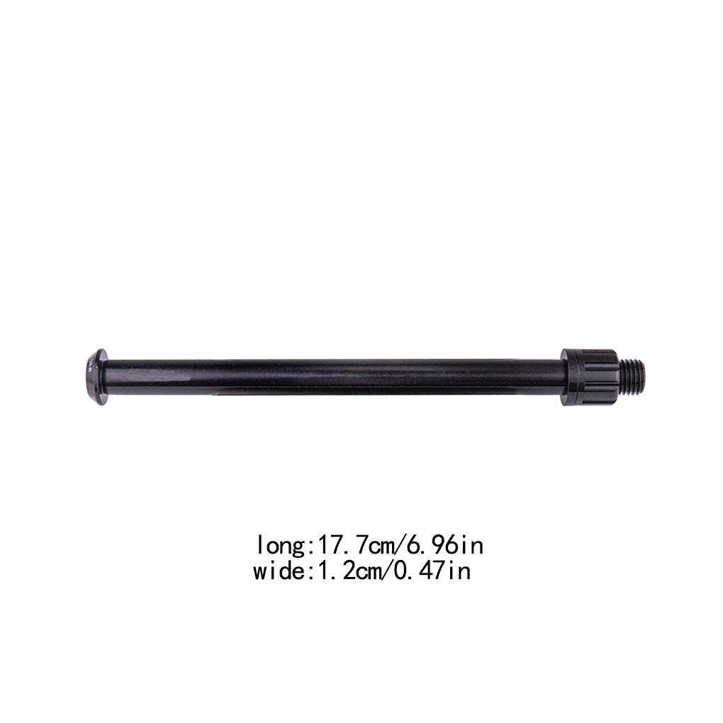 Mountain Bicycle Thru Axle Alloy Portable Front Rear Detachable Anti-rust Shaft Outdoor Sports Upgrading Wheel Hubs Part