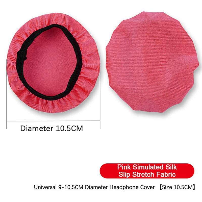 2 Stück Wiederverwendbare Universelle Weiche Waschbare Kopfhörerbezüge Elastisch Langlebig Atmungsaktiv Schützend Staubdicht Ohrpolsterbezüge
