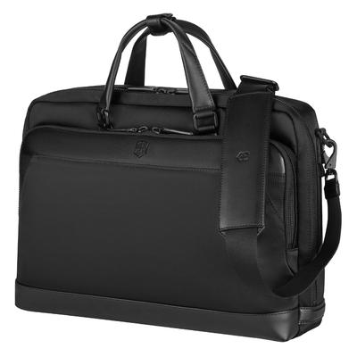 Alox Nero Sort Portefølje til Pendling til Arbejde eller 10 Sort 611805 [Victorinox] Portefølje, Forretning, Mænds, Skole, Letvægt, Tynd, Smal, 2-Vejs