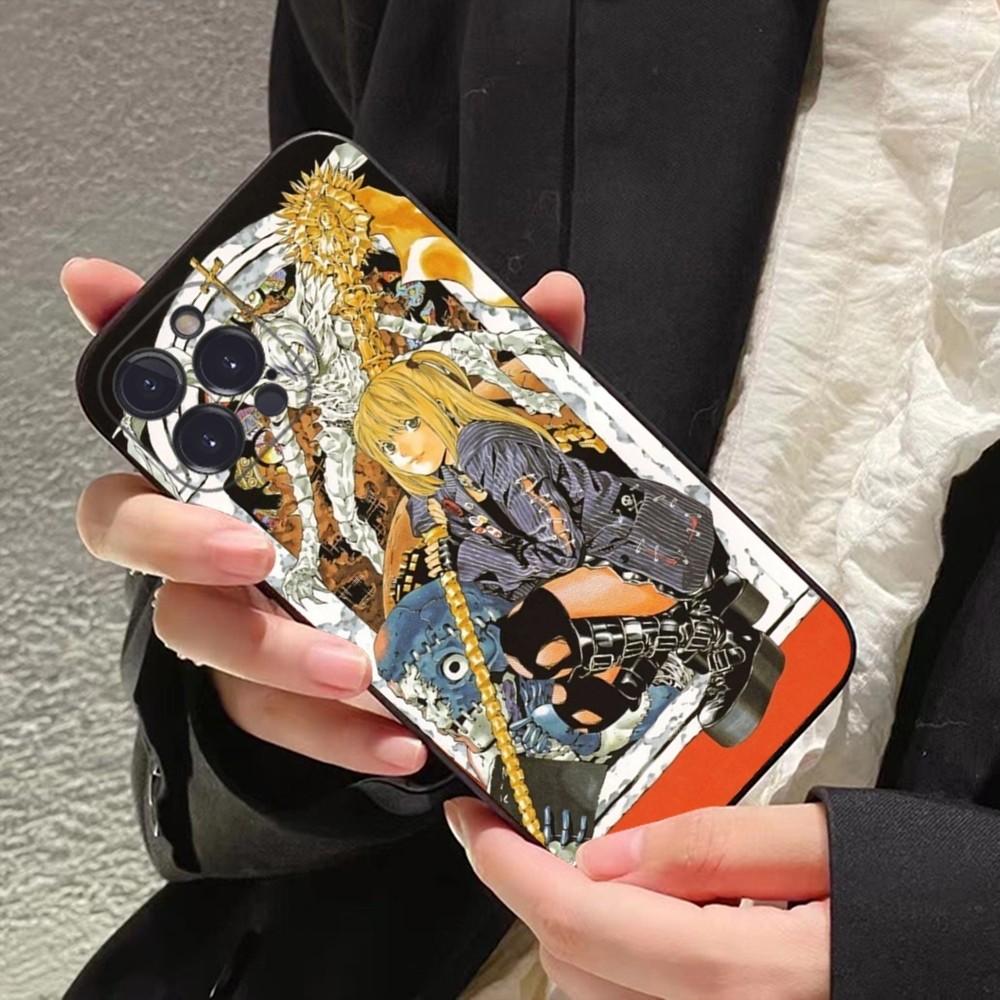 Death Note Yagami Light L Lawliet Phone Case For IPhone 16 15 8 7 6 6S Plus X SE XR XS 14 11 12 13 Mini Pro Max Mobile Case