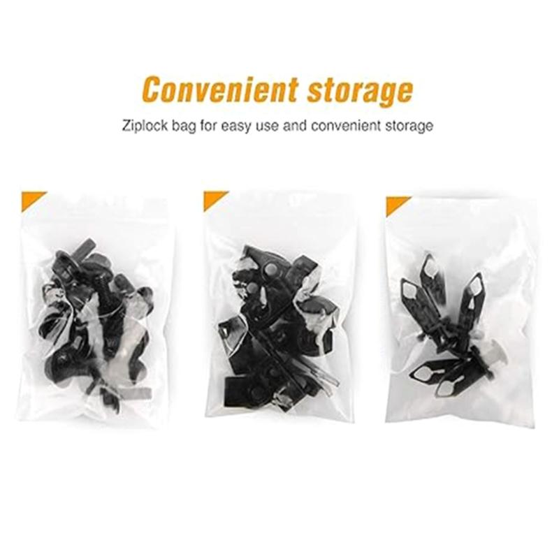Pack of 35 Auto Fastener Assortment Car Screw Fasteners Door Trim & Body Panel Screw Set Car Fenders Screw for Car Body