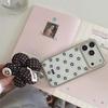 Korean Floral Lanyard Case for iPhone 17, 16 Pro Max, 15, 14 - New Model