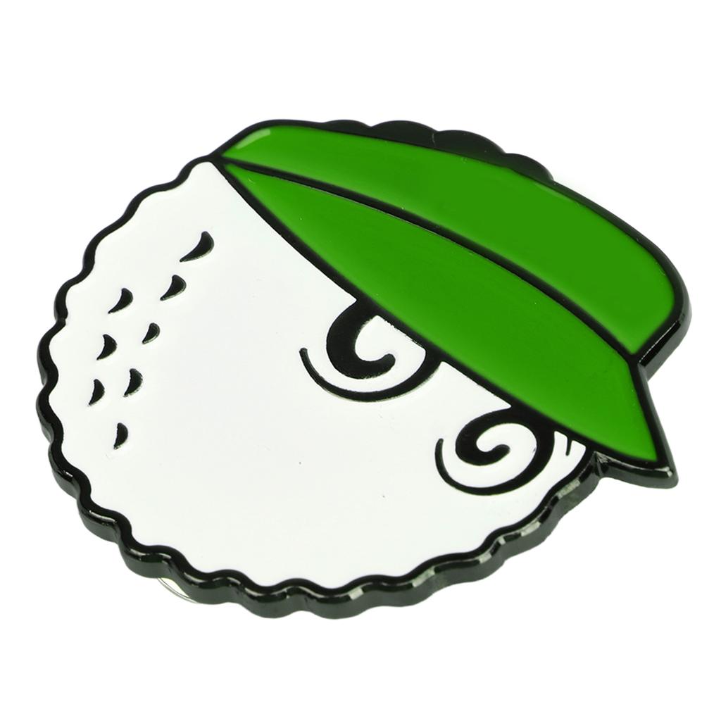 Golf Ball Hat Clip Marker Detachable Golf Cap Clip Marker for Men Women Golfer Golf Accessories Supplies Green