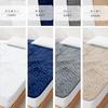 Hikari No Watanabe Bed Pad, Family Size, Winter Warmth, Ultra-Fine Microfiber, Heat-Generating, Moisture-Absorbing, 1.5x Fill, Extra Warm, Fluffy, Rei