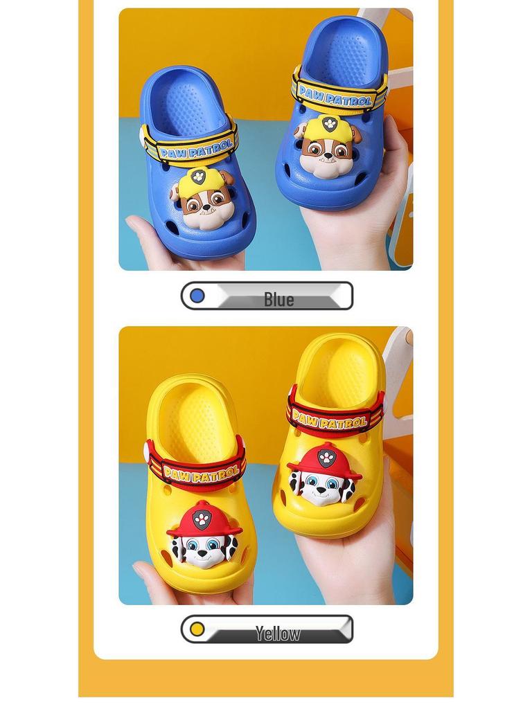 Letnie Kapcie Dziecięce Psi Patrol: Antypoślizgowy, Uroczy Wzór z Kreskówki dla Chłopców i Dziewczynek