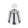 Completes Shower Handle Replacement Set Plastic Reliable Knob set Comprehensive Bathroom Knob for Bathtub & Shower Knobs