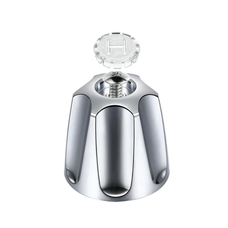 Completes Shower Handle Replacement Set Plastic Reliable Knob set Comprehensive Bathroom Knob for Bathtub & Shower Knobs