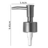 Soap Dispenser Pump Head Hand Liquid Soap Pump Kitchen Bathroom Liquid Shampoo Bottles Dispenser Replacement Head Nozzle
