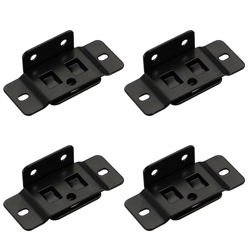 4PCS Metal Fixing Buckle Two in One Insert Furniture Laminate L Shaped 90 Degree Connector Bracket Hardware Easy Install Home