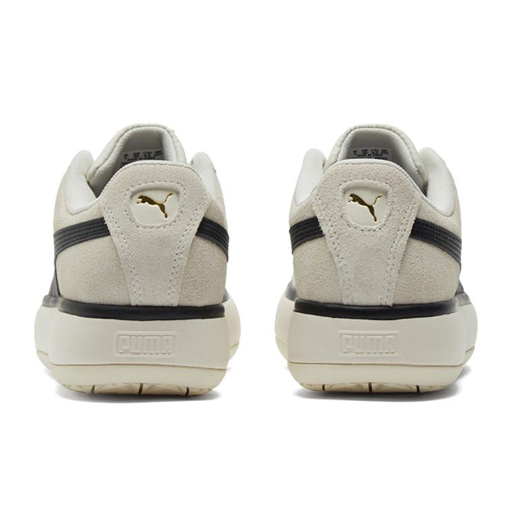 Puma Suede Mayu Tc Thick Sole Low Top Sneakers Women Sneakers Ivory Black 385234-02