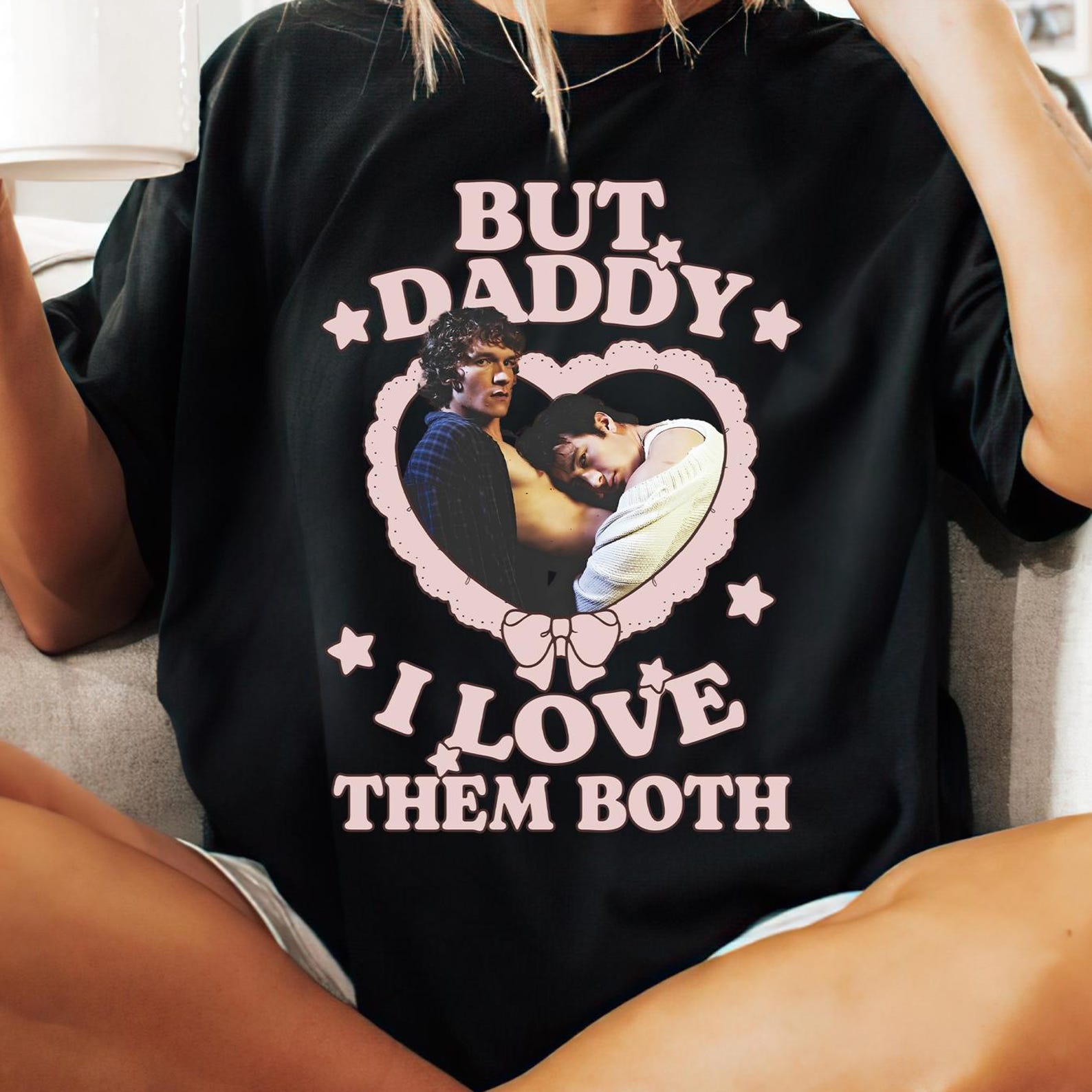 But Daddy I Love Them Both Hockey Romance Shirt, Hockey Romance Couple Shirt, Ilya Rozanov Shane Hollander Inspired Tee S