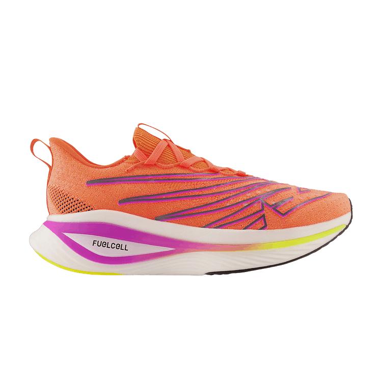 New Balance FuelCell SuperComp Elite v3 Neon Dragonfly Cosmic Rose Damen Sneaker Orange Cosmic-Pineapple WRCELCC3