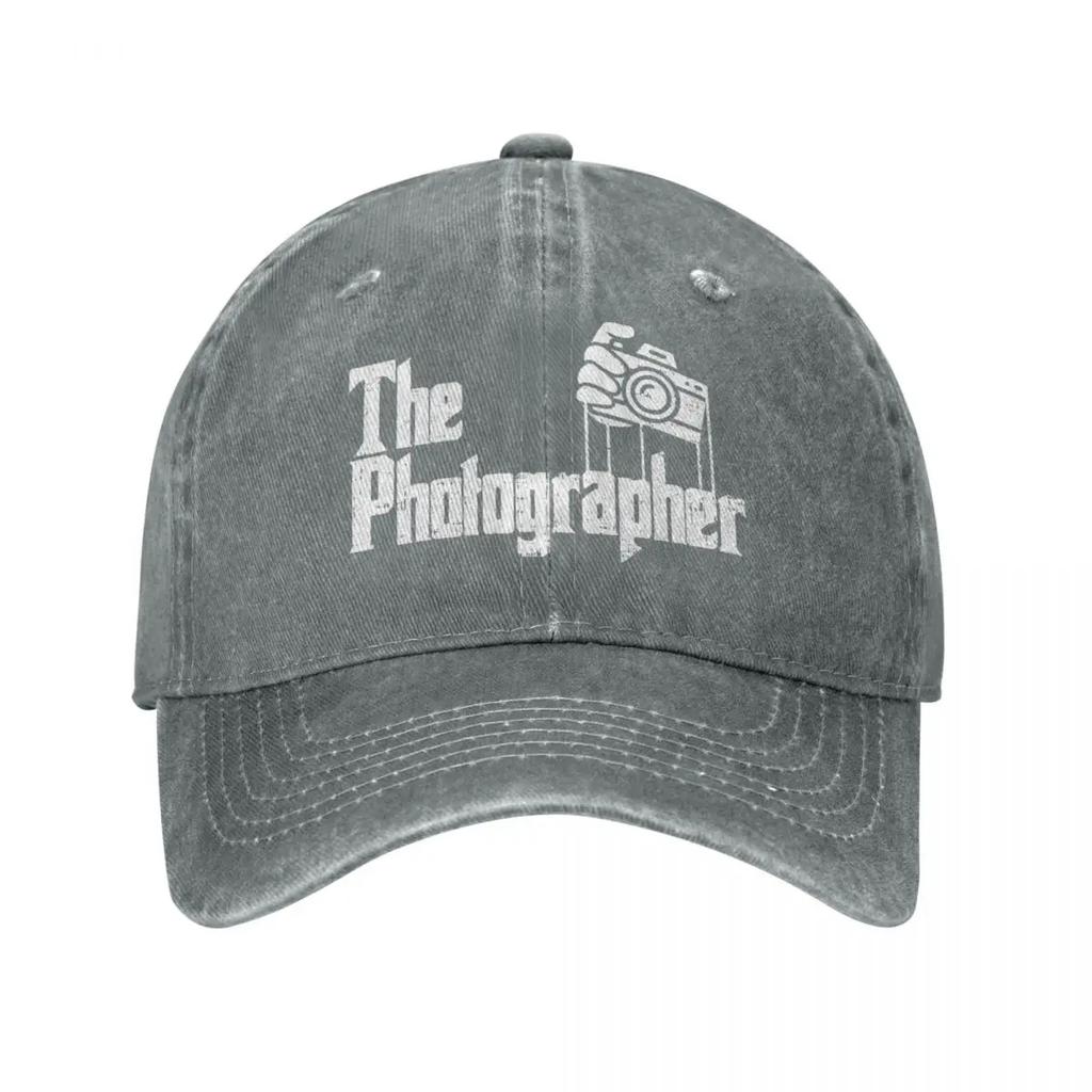 Photography The Photographer Baseball Cap Vintage Distressed Denim Snapback Cap Men Women Workouts Gift Hats Cap