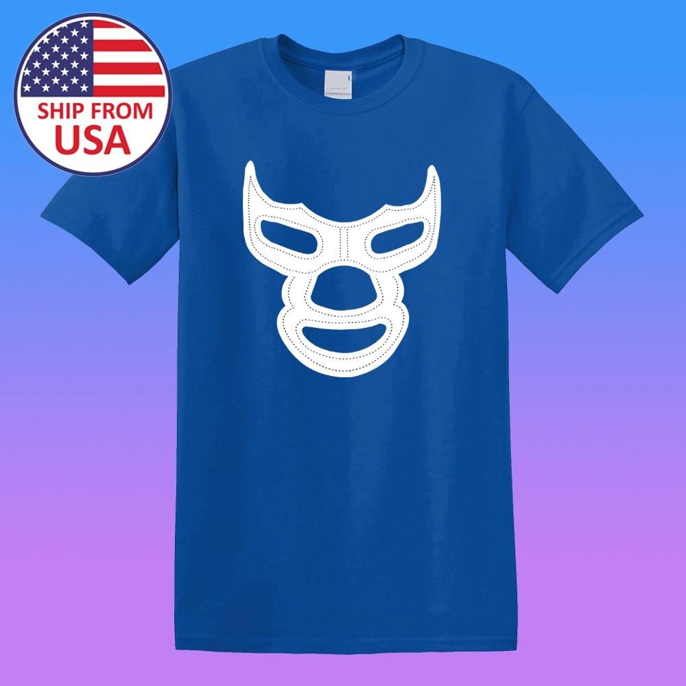 Blue Demon Wrestling Lucha Libre Men s Blue Size S-5XL S
