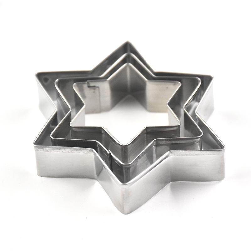 12-Piece Stainless Steel Heart and Plum Blossom Cookie and Pastry Cutter Set