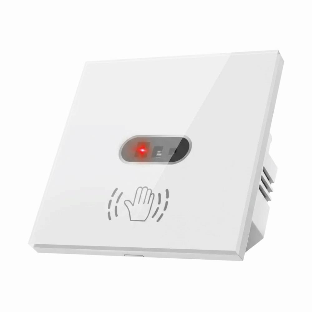 Glass Screen Panel IR Sensor Switch Neutral Wire Automatic Button Pusher  Convenient Use