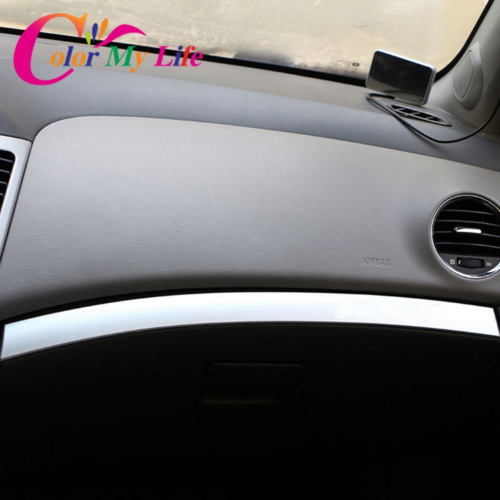 

Color My Life Автомобильный хромированный перчаточный ящик Украшение Отделка Перчаточный ящик Наклейка для Chevrolet Cruze LHD 2009 - 2015 Седан