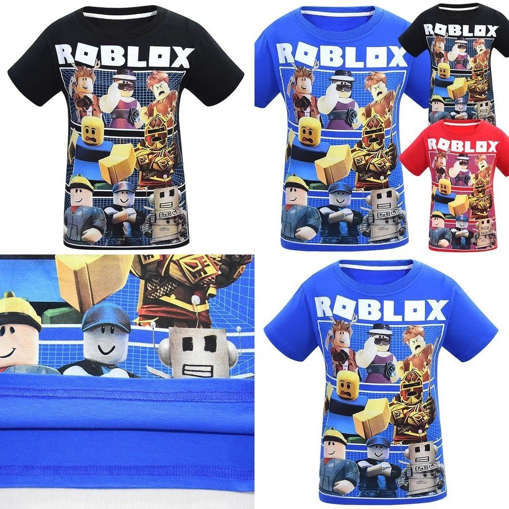 Vibrant Roblox Character Game T-shirt For Children With Comfy Cotton Fabric