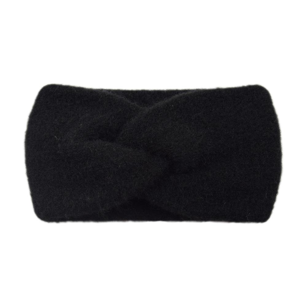 New Women Soft Cross Wide Warm Headband Girls Autumn Winter Solid Hair Holder Hair Band Solid Warm Headwear Hair Accessories
